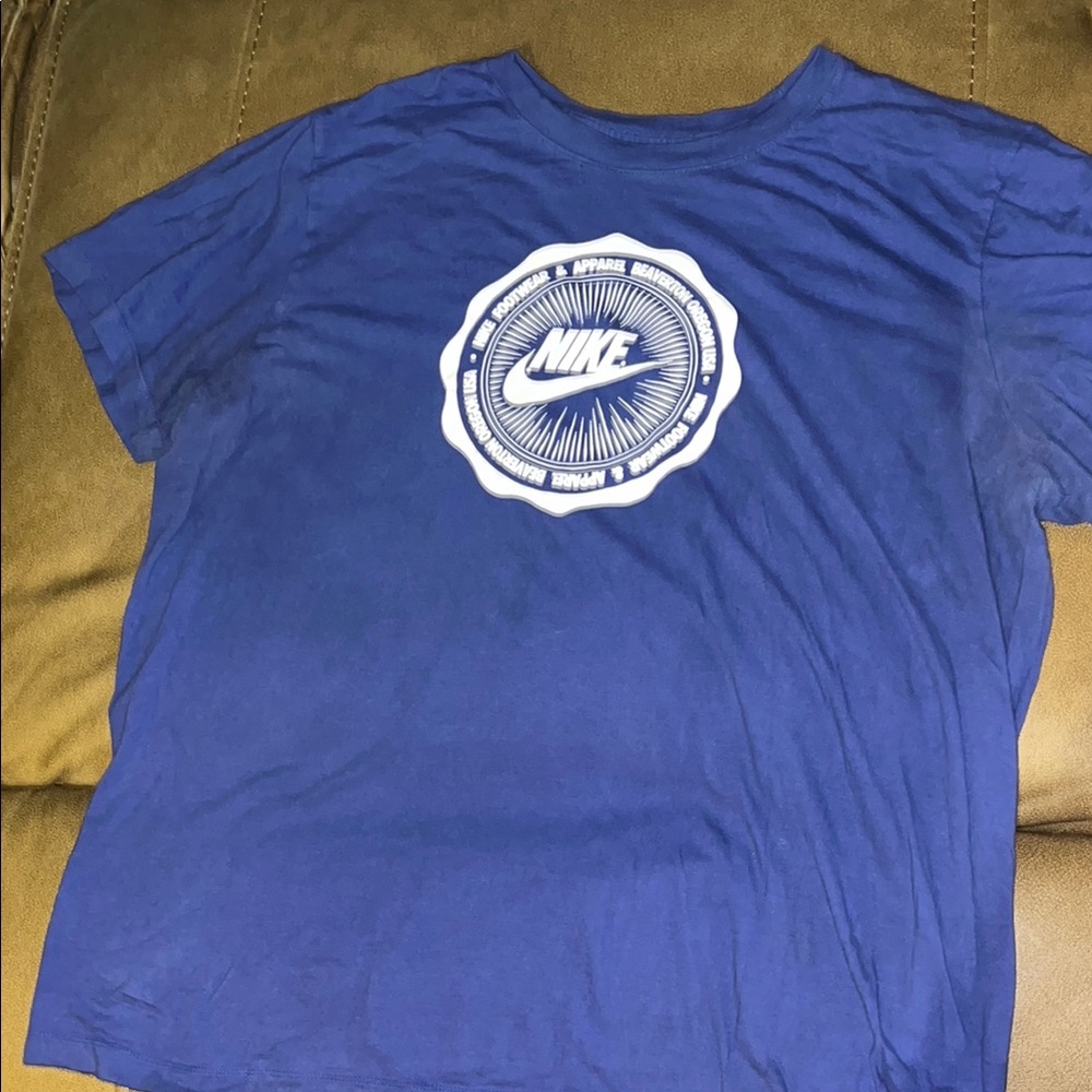 Nike Blue Graphic T-Shirt